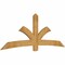 Ekena Millwork Davenport Rough Sawn Timber Gable Bracket, Western Red Cedar, 96"W x 36"H x 2"D x 6"F, 9/12 Pitch GBW096X36X0206DAV00RWR - alternate 5